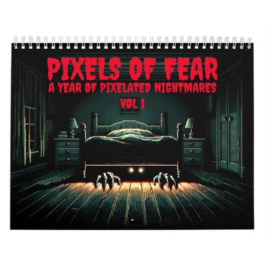 恐怖のピクセルVol 1 カレンダー (カバー)