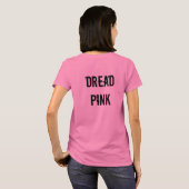 恐怖のピンク Tシャツ (裏面フル)