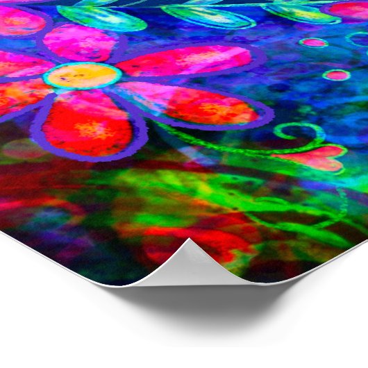 恐怖のフローラよりも強かわいらしい望みインスパイア ポスター (角)