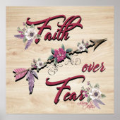 恐怖のポスターに対する信仰 ポスター (正面)