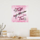 恐怖のポスターに対する信仰 ポスター (キッチン)