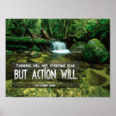 恐怖のポスターを克服感動的する ポスター (正面)