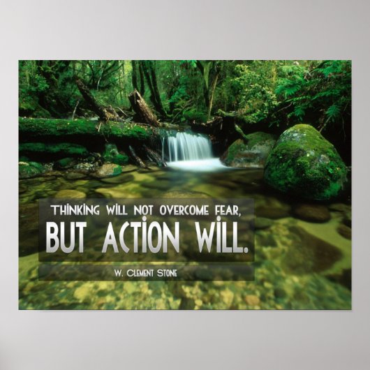 恐怖のポスターを克服感動的する ポスター (正面)