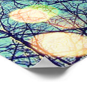 恐怖のポスターを踊遠くにる ポスター (角)