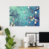 恐怖のポスターを踊遠くにる ポスター (ホームオフィス)