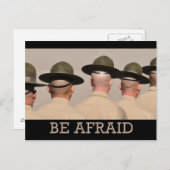 恐怖のポストカード ポストカード (正面/裏面)