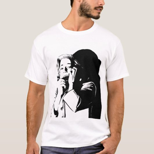 恐怖の叫びの反動 Tシャツ (正面)