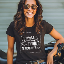 恐怖の向こう側 Tシャツ