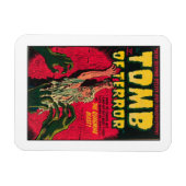 恐怖の墓クァグミレビーストマグネット マグネット (横)