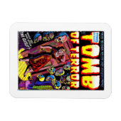 恐怖の墓クローゼットの磁石 マグネット (横)