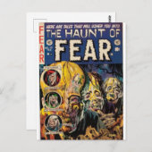 恐怖の悩み1 ポストカード (正面/裏面)