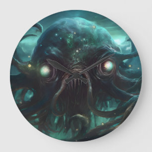 恐怖の深い ラージ壁時計
