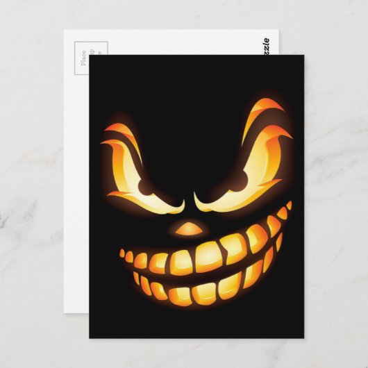 恐怖の漫画の笑顔852549 ポストカード (正面/裏面)