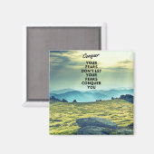 恐怖の磁石を征服する マグネット (正面/裏面)