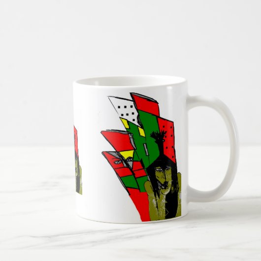 恐怖の街 コーヒーマグカップ (右)