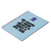 恐怖の退屈の時の長い伸張 ノートブック (左側)