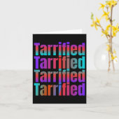 恐怖の面白い政治 カード (黄色い花)