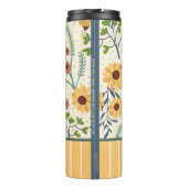 恐怖の黄色い花かわいらし柄に対する信仰 タンブラー (裏面)