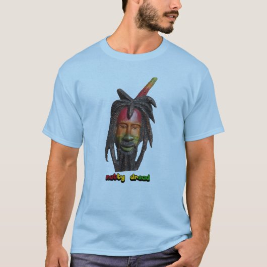 恐怖のRastafariの粋なワイシャツ Tシャツ (正面)