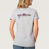 恐怖のTシャツに対する信仰 Tシャツ (裏面)