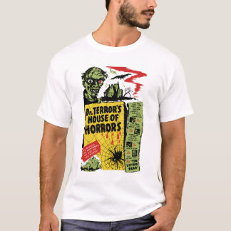 恐怖のTerror's Houseヴィンテージの先生の Tシャツ