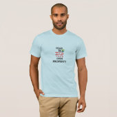 恐怖はあなた自身のもの Tシャツ – エンパワーメントと (正面フル)