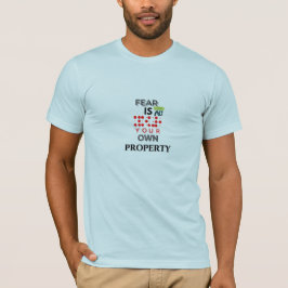 恐怖はあなた自身のもの Tシャツ – エンパワーメントと
