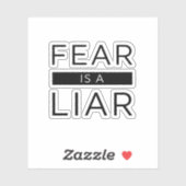 恐怖はうそつきだ シール (シート)