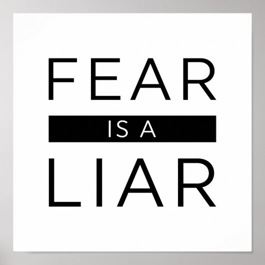 恐怖はうそつきだ ポスター (正面)