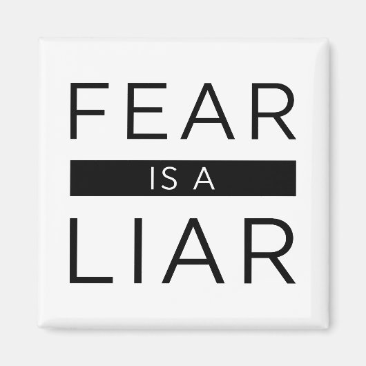 恐怖はうそつきだ マグネット (正面)