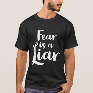 恐怖はうそつきだ Tシャツ