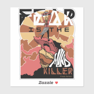 恐怖はマインドキラーのシール シール