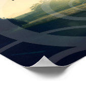 「恐怖は一致しない」モチベーション肯定 ポスター (角)