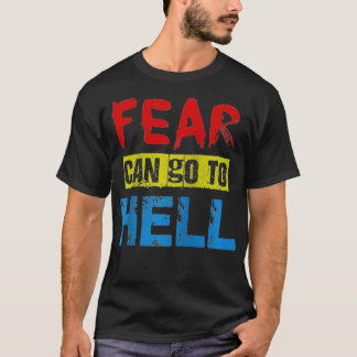 恐怖は強力な力とクーガーに行くことができる Tシャツ
