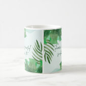 恐怖は恐ろしいから顔だ！ コーヒーマグカップ (中央)