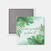 恐怖は恐ろしいから顔だ！ マグネット (正面/裏面)