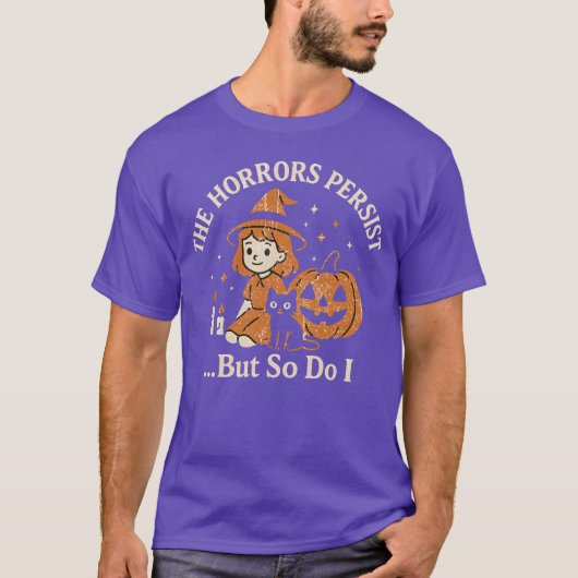 恐怖は持続する Tシャツ (正面)