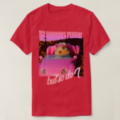 恐怖は続くが、私はマグカップを嫌う Tシャツ (デザイン正面)