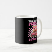 恐怖は続くが、私もそう – Hamster おもしろい コーヒーマグカップ (正面右)