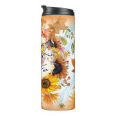 恐怖への信仰フローラカスケード タンブラー (回転右)