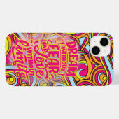 恐怖も愛も制限なく夢を見る Case-Mate iPhoneケース (裏面 (横))