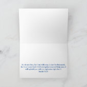 恐怖より大きな信仰 カード (内部)