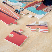 恐怖を受け入れる – かわいいやる気を起こさせるランナー ジグソーパズル (側面)