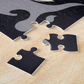 恐怖を受け入れる:死神の芸術 ジグソーパズル (側面)