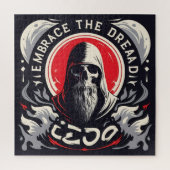 恐怖を受け入れる：死神の芸術 ジグソーパズル (縦)