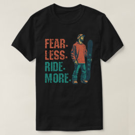 恐怖を捨て乗り越えろ Tシャツ