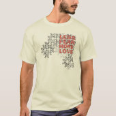 恐怖を減らす – 愛を増やす Tシャツ (正面)