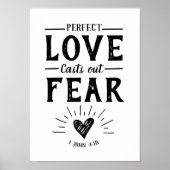 恐怖アートのポスターを描いた完璧な愛 ポスター (正面)