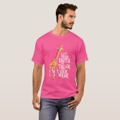 恐怖キリンより信仰を高くせよ Tシャツ (正面フル)