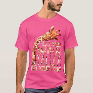 恐怖キリンより信仰を高くせよ Tシャツ